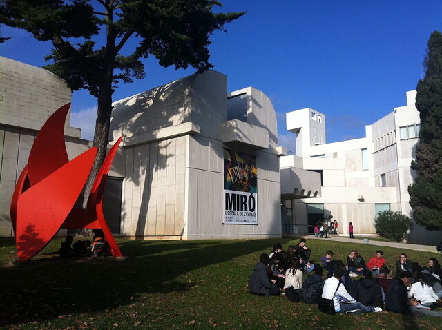 Fundación Joan Miró, exterior