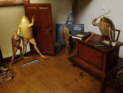 Froggyland, escena de aula