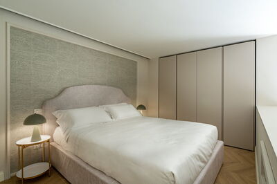 Apartamento de lujo Deservi Vasari, dormitorio