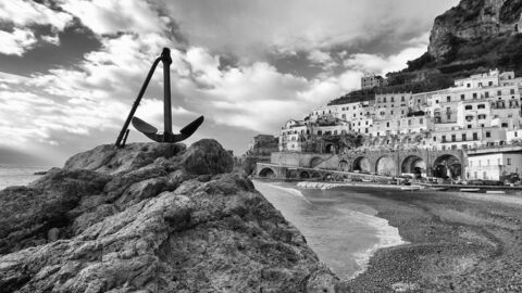 La playa de Atrani