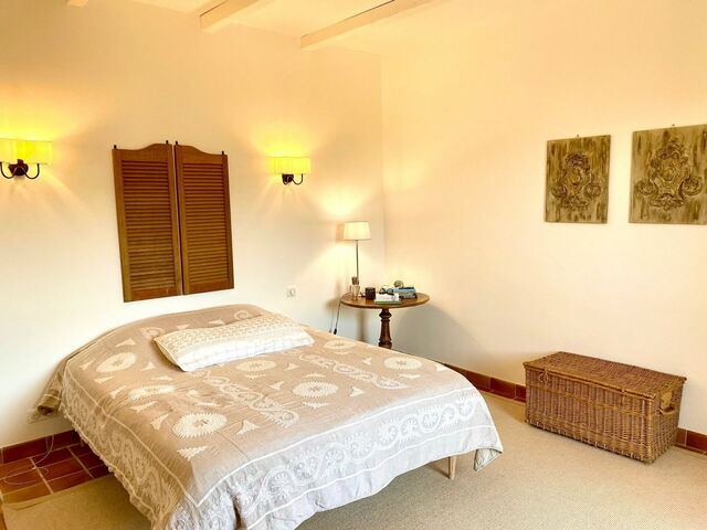 Villa Les Poulivets, dormitorio