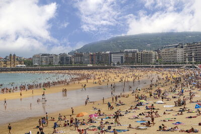 Donostia-San Sebastián, playa