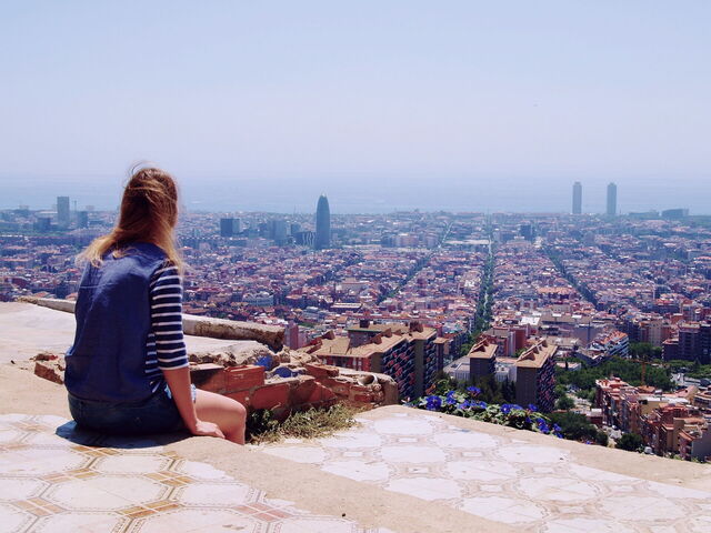 Vista sobre Barcelona