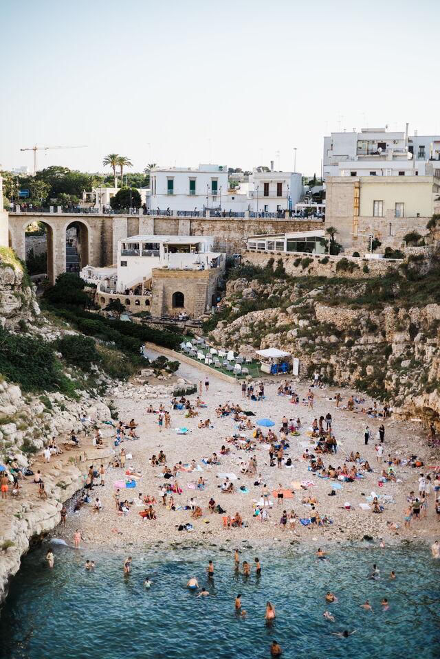 Alberobello, playa