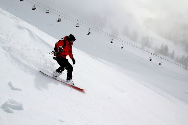Snowboarding