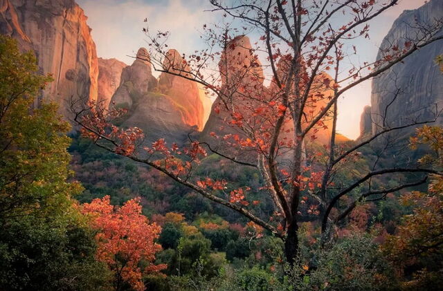 Metéora en otoño