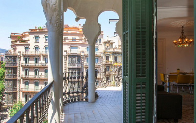 Roger De Llúria València, balcón