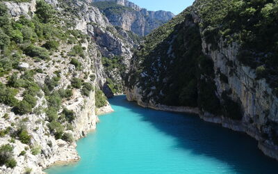 Garganta de Verdon, aguas