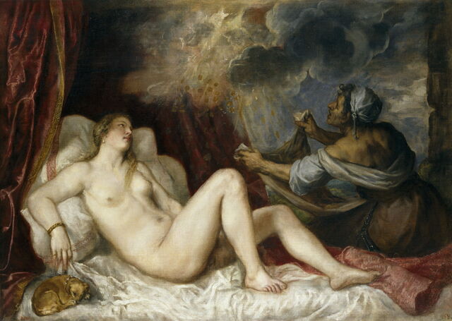 Danaë, Tiziano