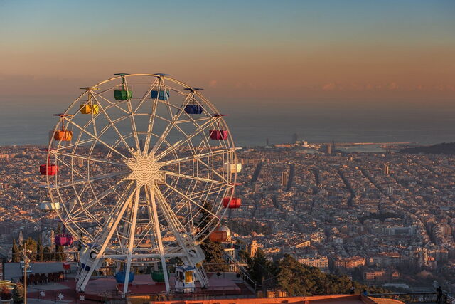 Vista sobre Barcelona