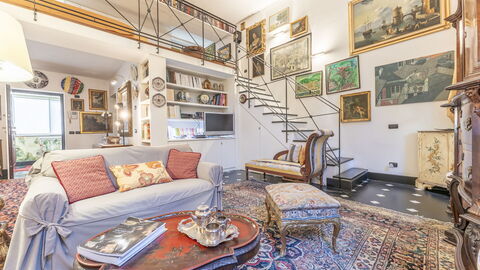 Portello Square Lux Apartment Génova, salón