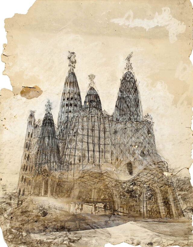 Iglesia de la Colonia Güell, plan