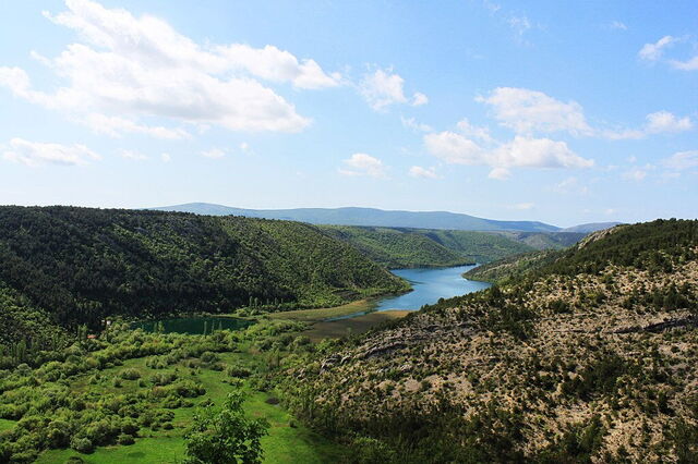 Paisaje en Krka