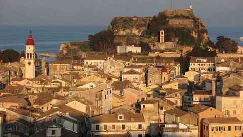 Antigua fortaleza, Corfú
