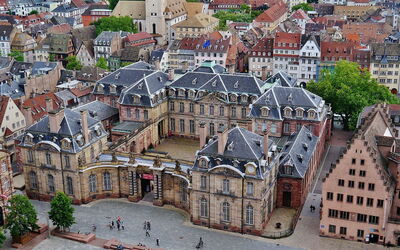 Palacio Rohan en Estrasburgo, Francia