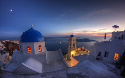 Vista sobre Imerovigli