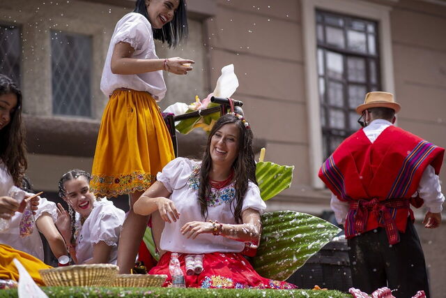 Celebración del Carnaval en Venecia