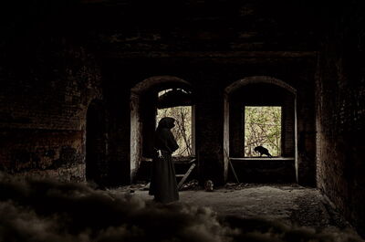 Fantasma de un monje