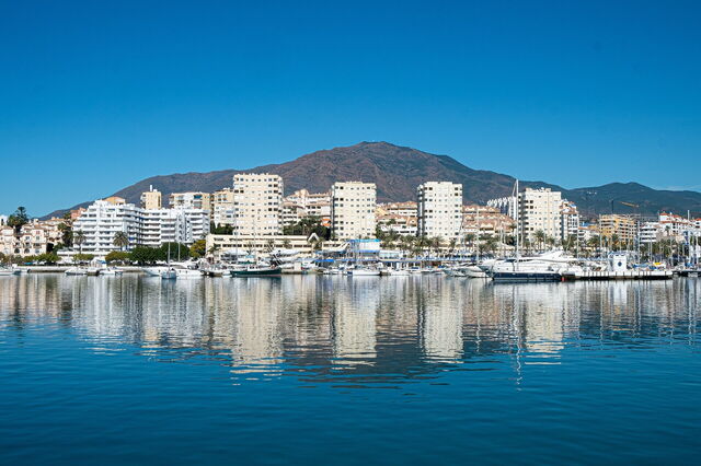 Vista del Puerto Deportivo de Estepona