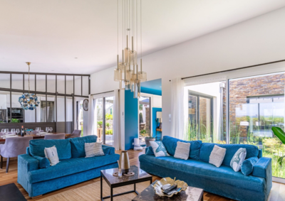 Indigo-vue Mer, sala de estar