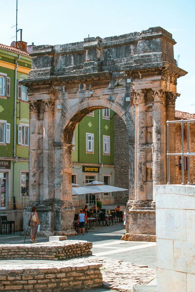 Centro histórico, Pula