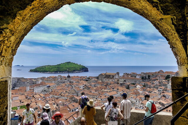 Vista sobre Dubrovnik