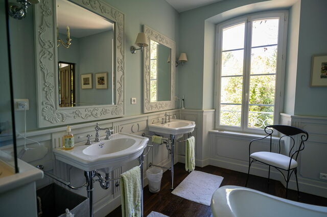 La Verdière, cuarto de baño