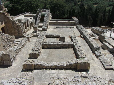 Ruinas en Knossos