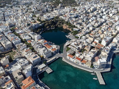 Vista sobre el lago Voulimeni