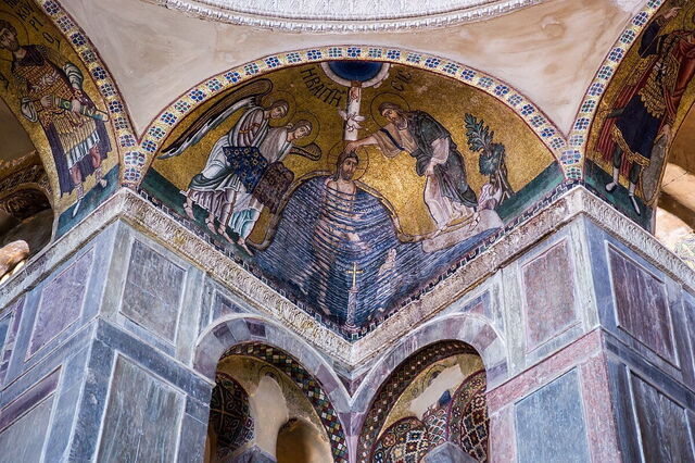 Hosios Loukas, mosaicos
