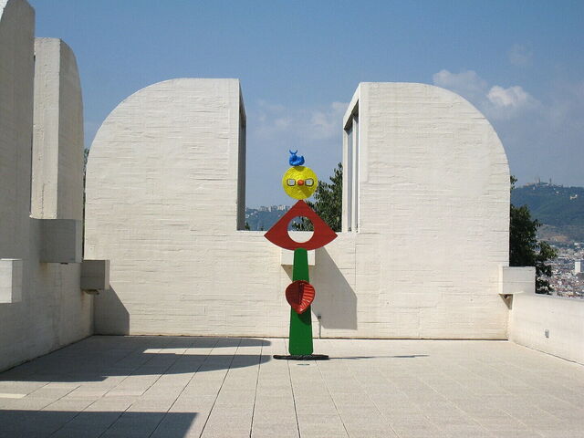 Fundació Joan Miró, azotea