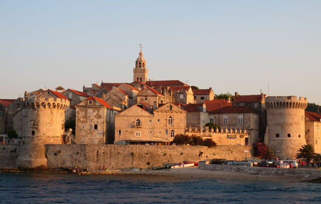 Vista de Korčula