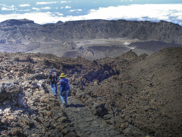Monte Teide, senderos