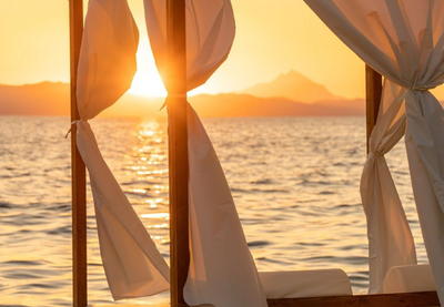 Kappa Resort, puesta de sol