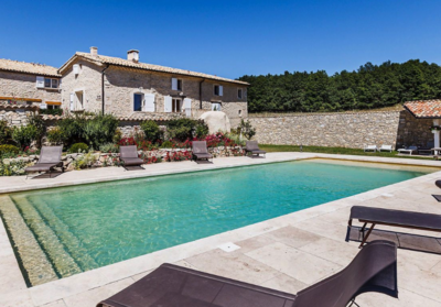 Aubignane La Ferme D'estafinette, piscina