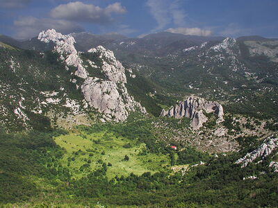Panorama, Parque Nacional Velebit del Norte