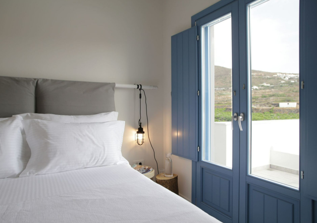 Oia, Santorini 1, dormitorio