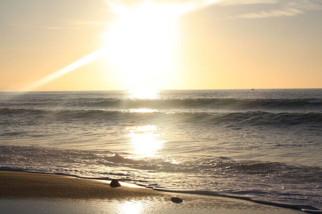 Agua en Biarritz