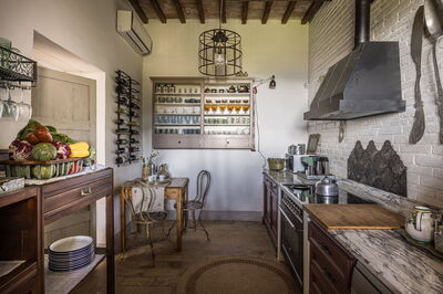 Villa Chiovada, cocina