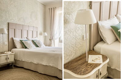 Villa Chiovada, dormitorio