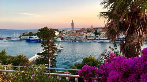 Vista sobre Rab