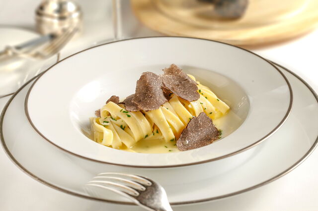 Pasta con trufa