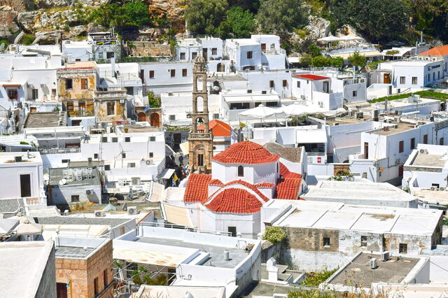 Iglesia bizantina de Lindos