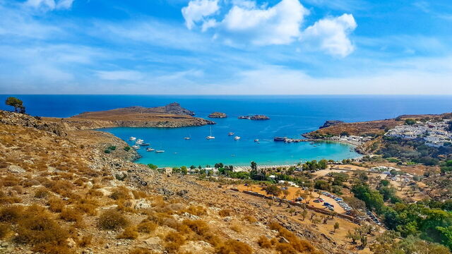 Panorámica de Lindos