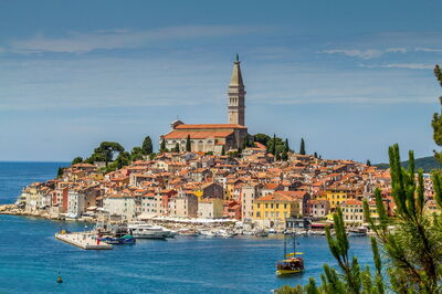 El horizonte de Rovinj