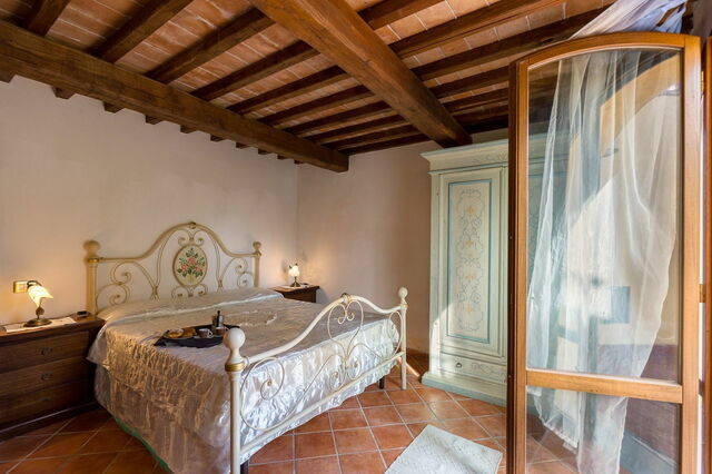 Villa La Fragola, dormitorio