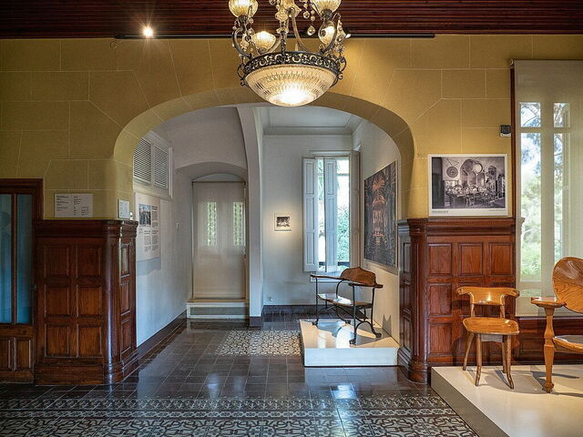 Casa-Museo Gaudí, interior