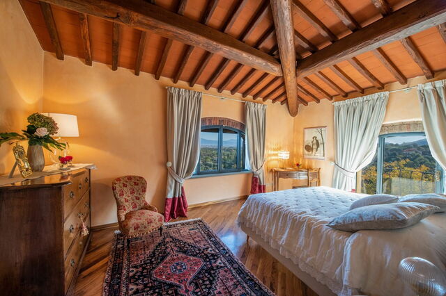 Villa Solaria, dormitorio
