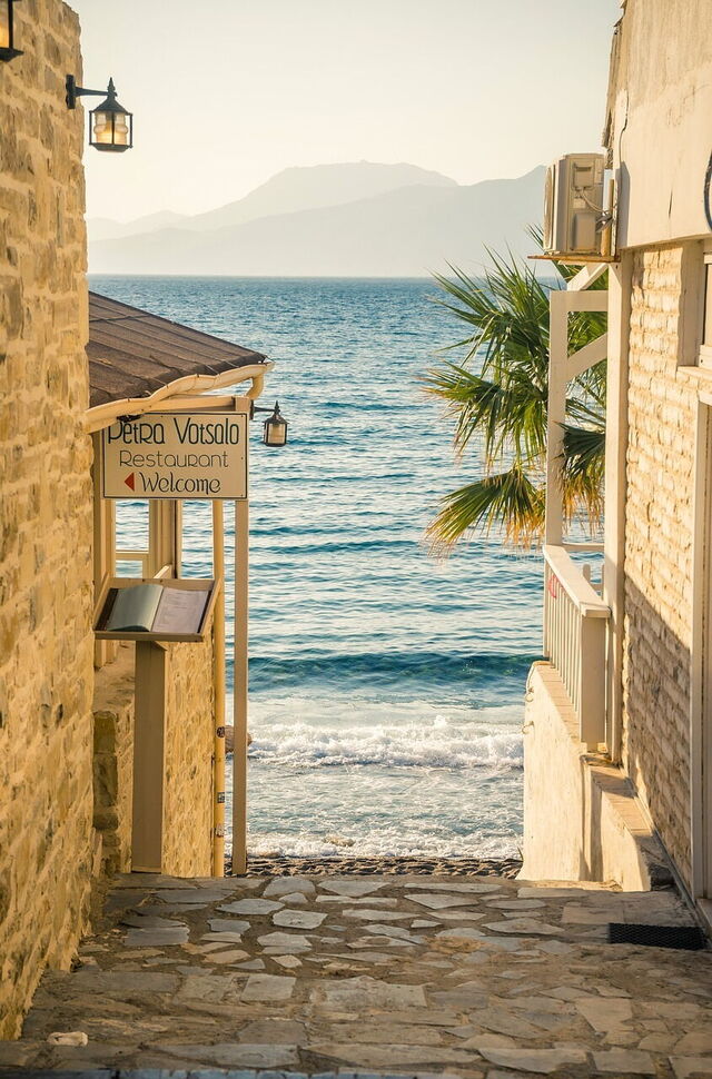 La hora dorada en Creta