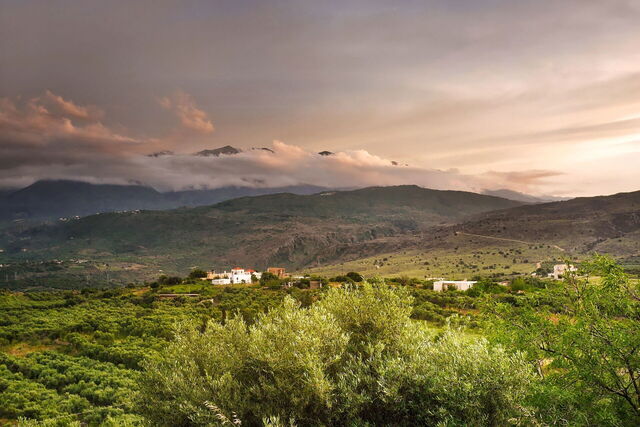 Montañas en Creta